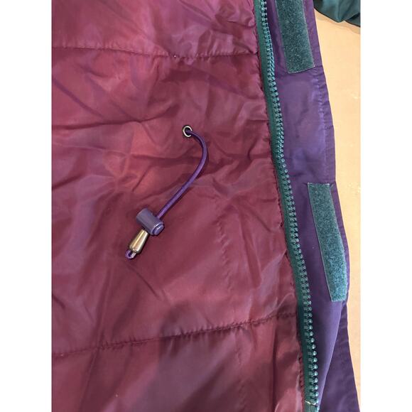 Columbia Ski Jacket Mens Size L Green Workwear Outdoor Hike Waterproof Cosy - Picture 6 of 9